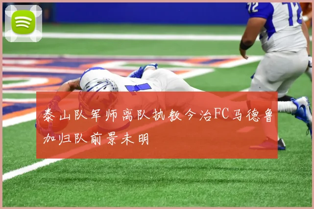 泰山队军师离队执教今治FC马德鲁加归队前景未明