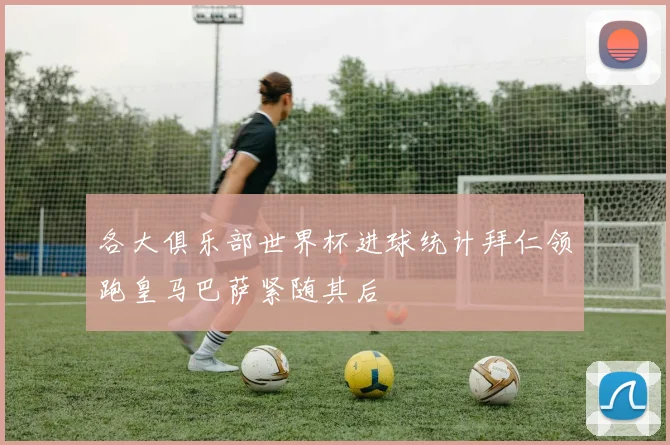 各大俱乐部世界杯进球统计拜仁领跑皇马巴萨紧随其后