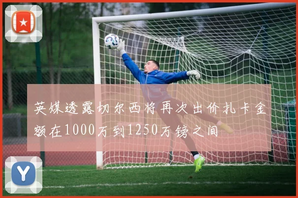 英媒透露切尔西将再次出价扎卡金额在1000万到1250万镑之间