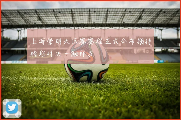 上海崇明大区赛赛程正式公布期待精彩对决一触即发